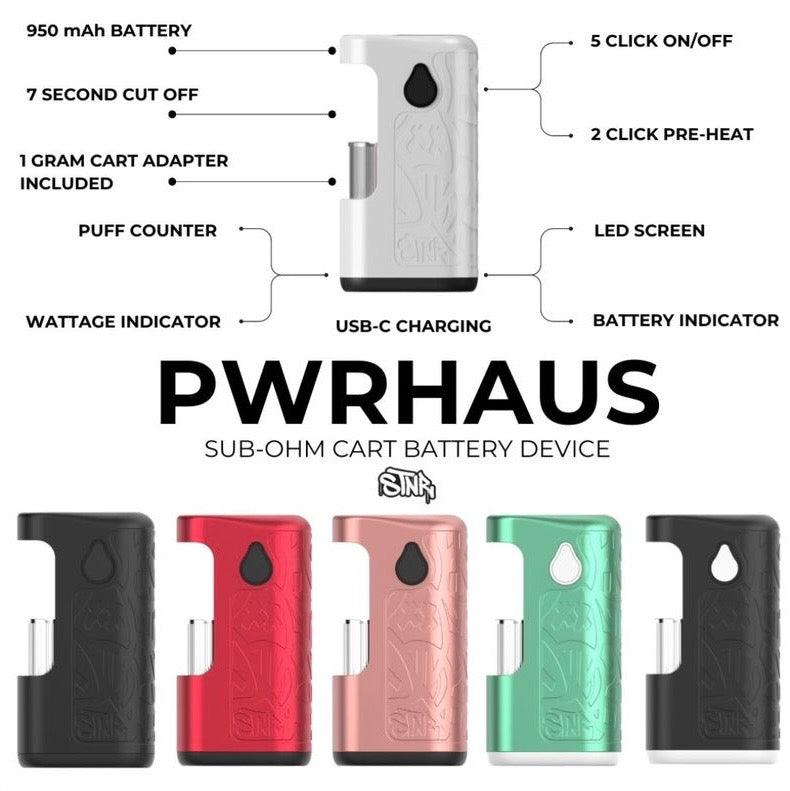 STNR - PWRHAUS Battery Device Each