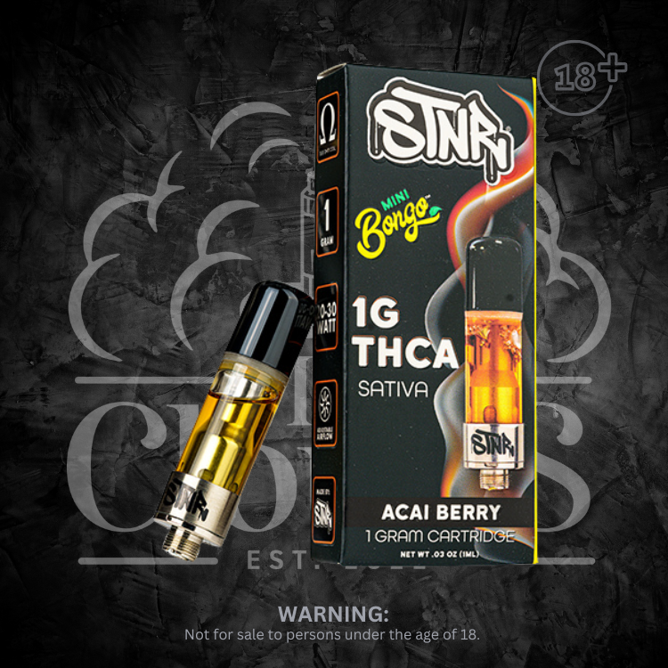 STNR - Mini Bongo 1 Gram THCA Cart Each