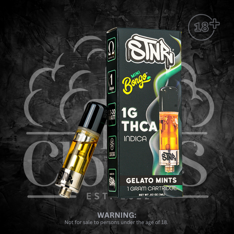 STNR - Mini Bongo 1 Gram THCA Cart Each