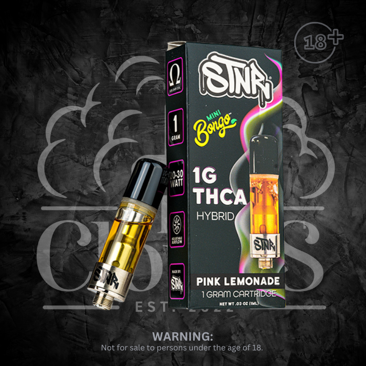 STNR - Mini Bongo 1 Gram THCA Cart Each