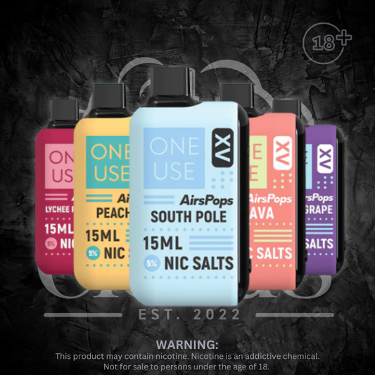 AIRSCREAM - AirsPops XV 5% Disposable Each