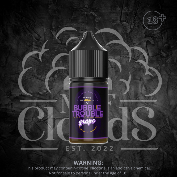 Cape Clouds - Bubble Trouble Salt/MTL Longfill 30ml Each