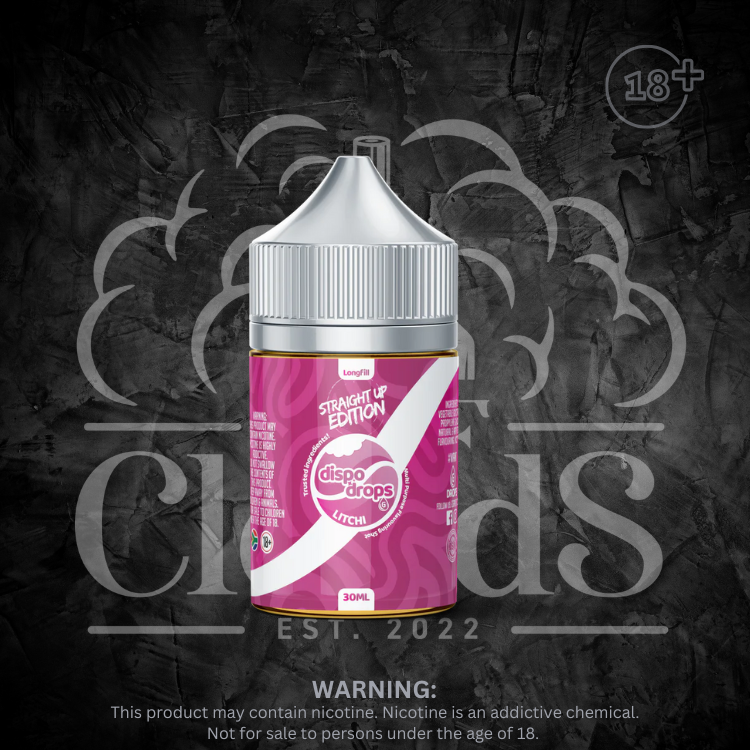 G Drops - Dispo Drops Straight Up Salt/MTL Longfill Each