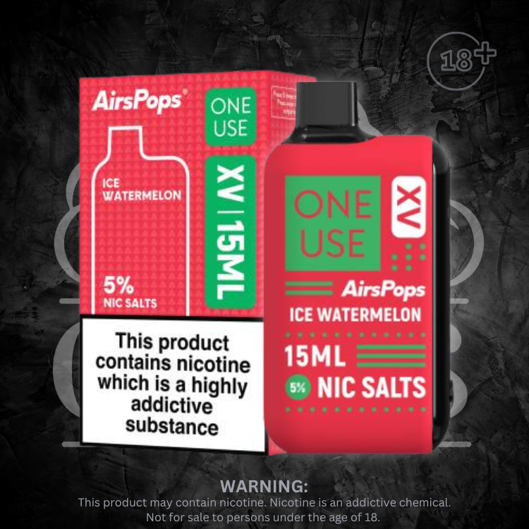 AIRSCREAM - AirsPops XV 5% Disposable Each