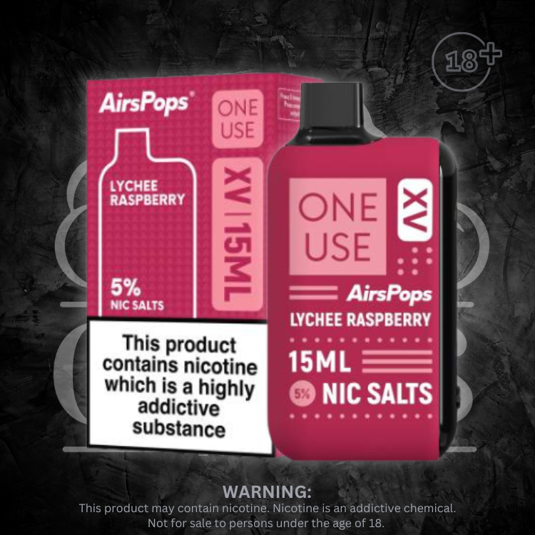 AIRSCREAM - AirsPops XV 5% Disposable Each