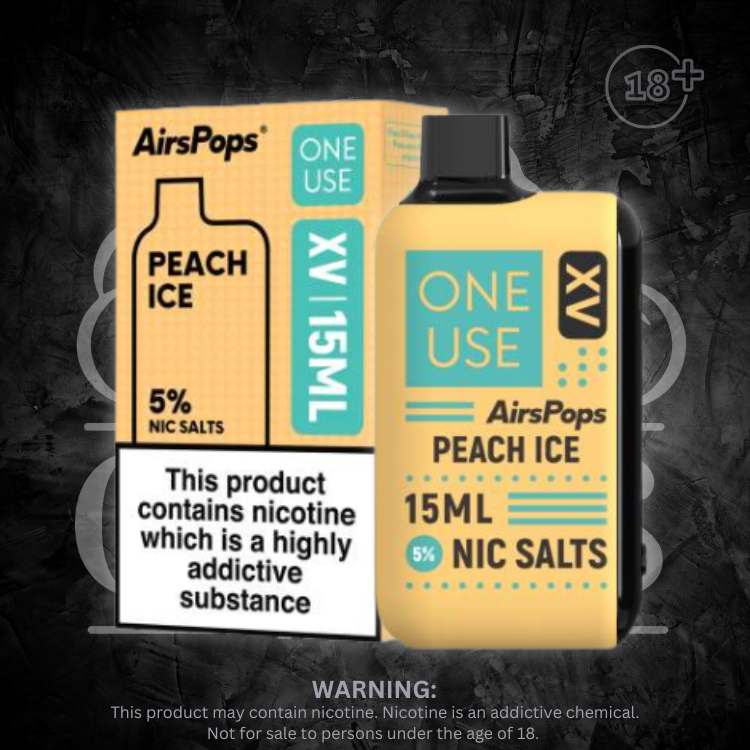 AIRSCREAM - AirsPops XV 5% Disposable Each