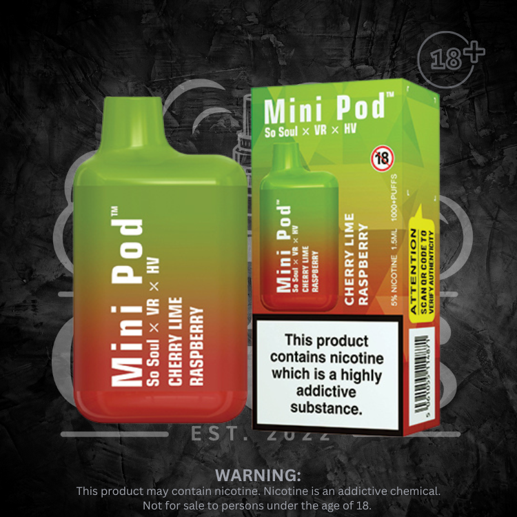 So Soul - Mini Pod 1000 Disposable 5% Each