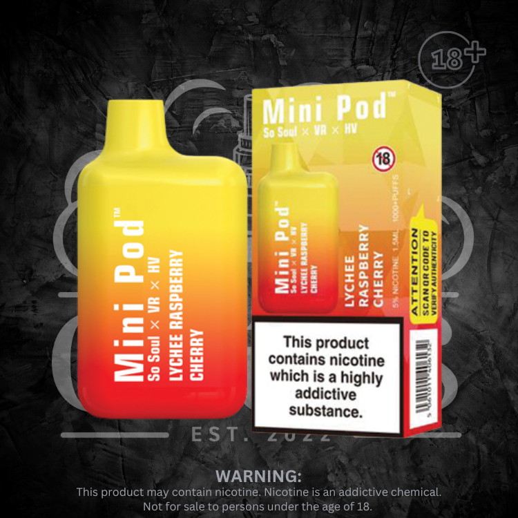 So Soul - Mini Pod 1000 Disposable 5% Each