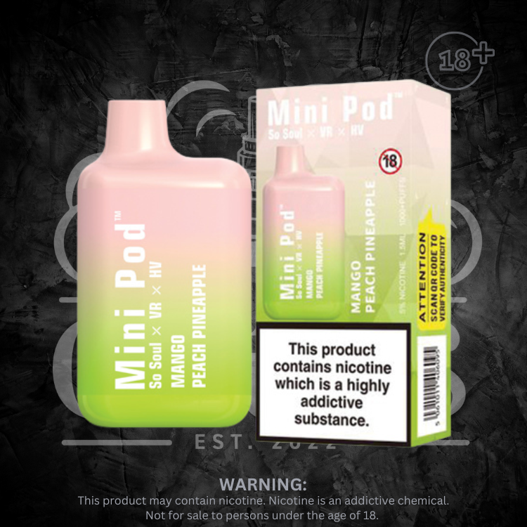 So Soul - Mini Pod 1000 Disposable 5% Each