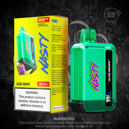 Nasty Bar - 9000 Disposable 5% Each