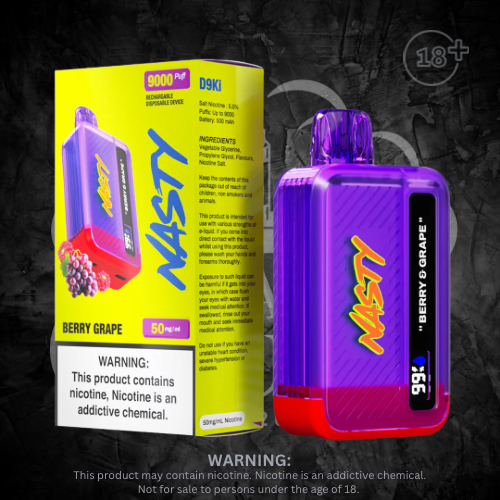 Nasty Bar - 9000 Disposable 5% Each