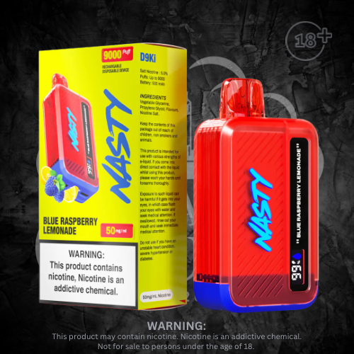 Nasty Bar - 9000 Disposable 5% Each