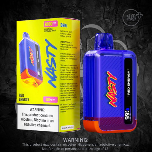 Nasty Bar - 9000 Disposable 5% Each