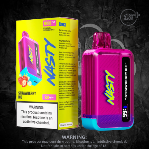 Nasty Bar - 9000 Disposable 5% Each