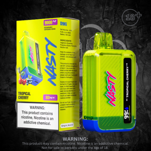 Nasty Bar - 9000 Disposable 5% Each