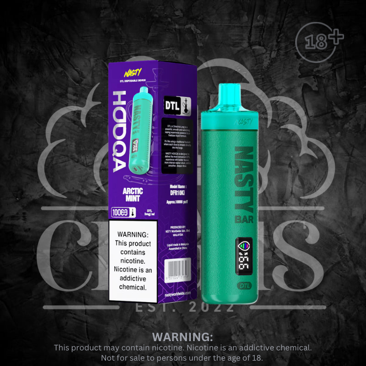 Nasty - Hooqa DTL 10k Disposable 3mg Each