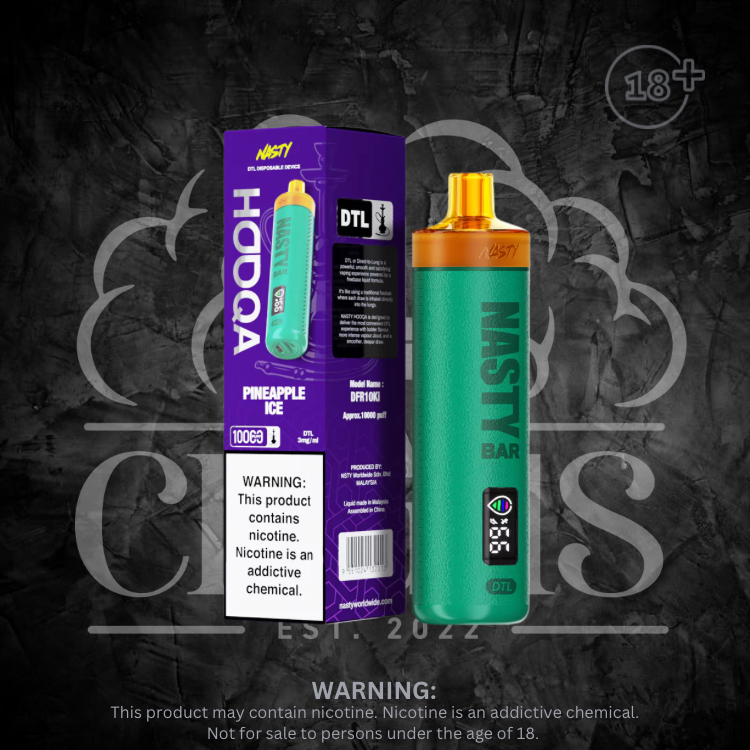 Nasty - Hooqa DTL 10k Disposable 3mg Each