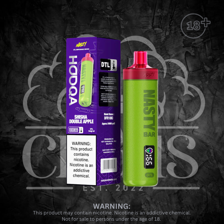 Nasty - Hooqa DTL 10k Disposable 3mg Each
