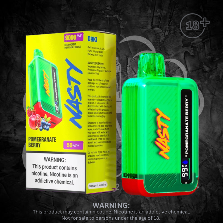 Nasty Bar - 9000 Disposable 5% Each