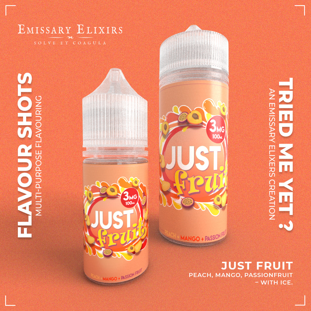 Emissary - JUST FRUITS VG + Flavour Shot 120ml