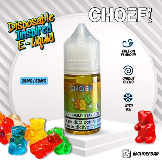 Choef Nic - Gummy Bear Salts 30ml
