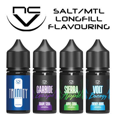 NCV - Mini Salt/MTL Longfill 30ml Each