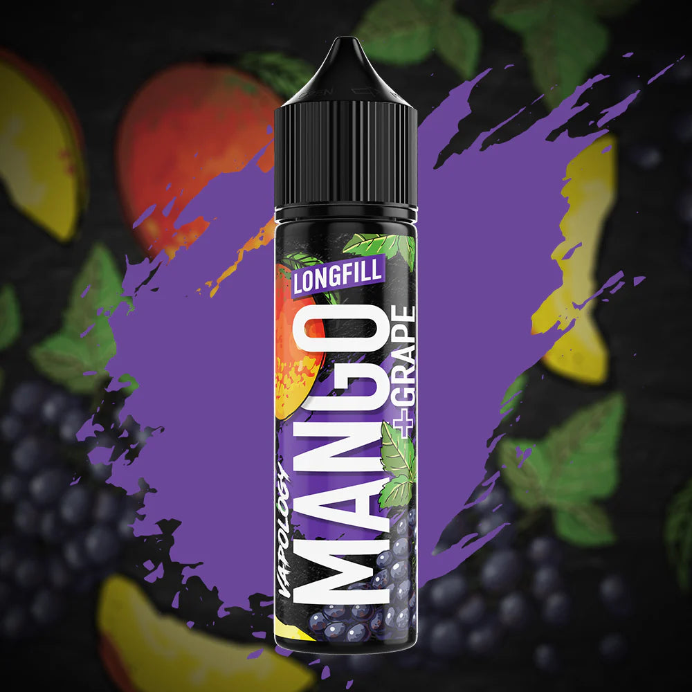 Vapology - Mango Grape Salt/MTL Longfill 60ml Each