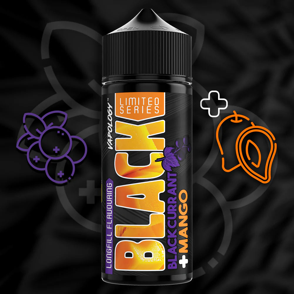 Vapology - Blackcurrant Mango 120ml Longfill Each