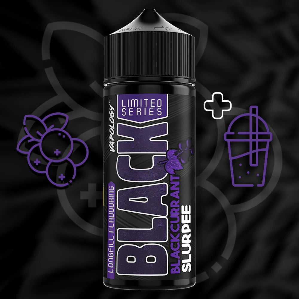 Vapology - Blackcurrant Slushee 120ml Longfill Each