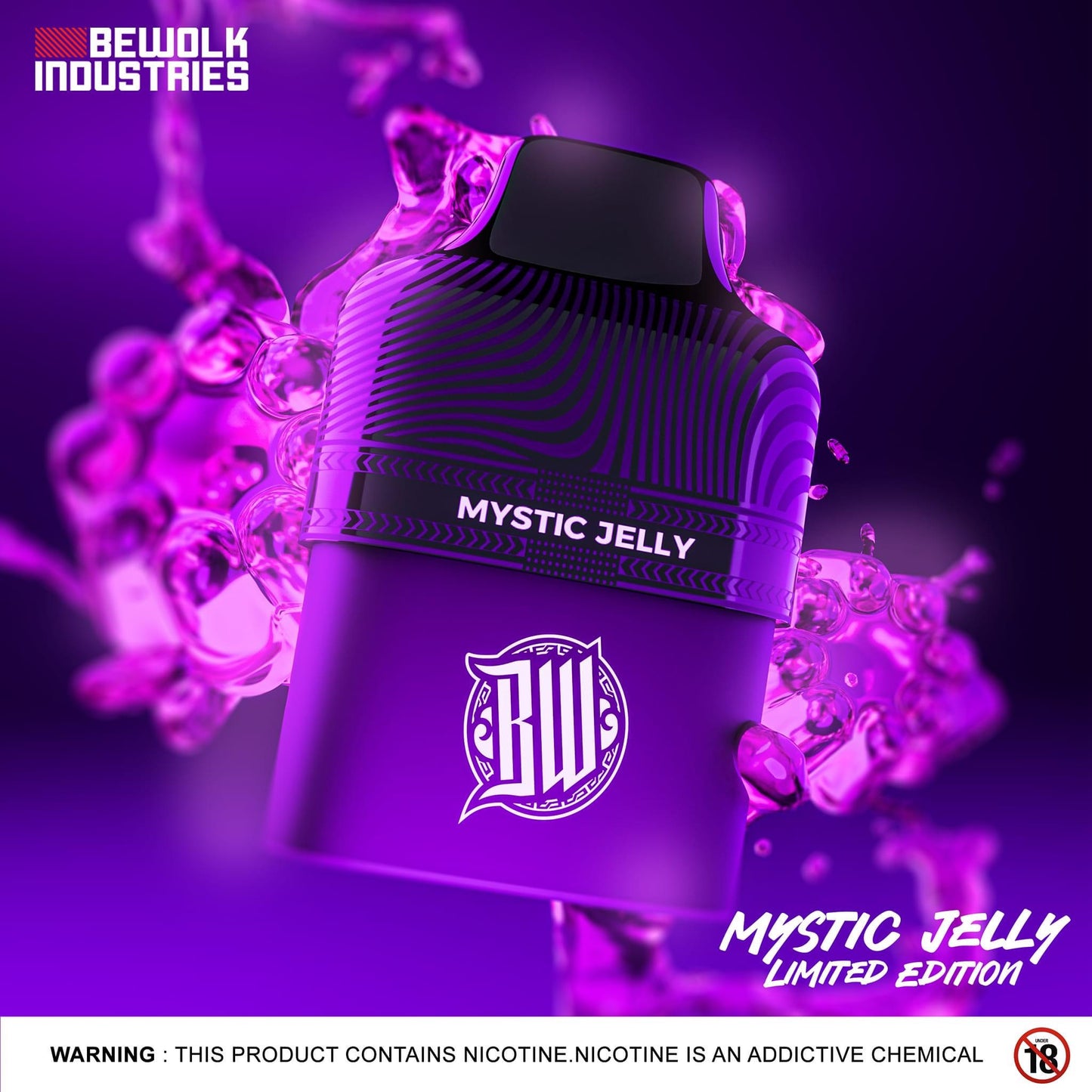 Bewolk Industries - 5% Disposable Flavour Pods Each