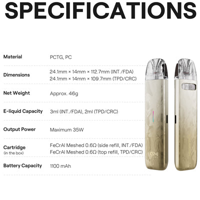 Uwell - Caliburn G4 Mini Pod Kit
