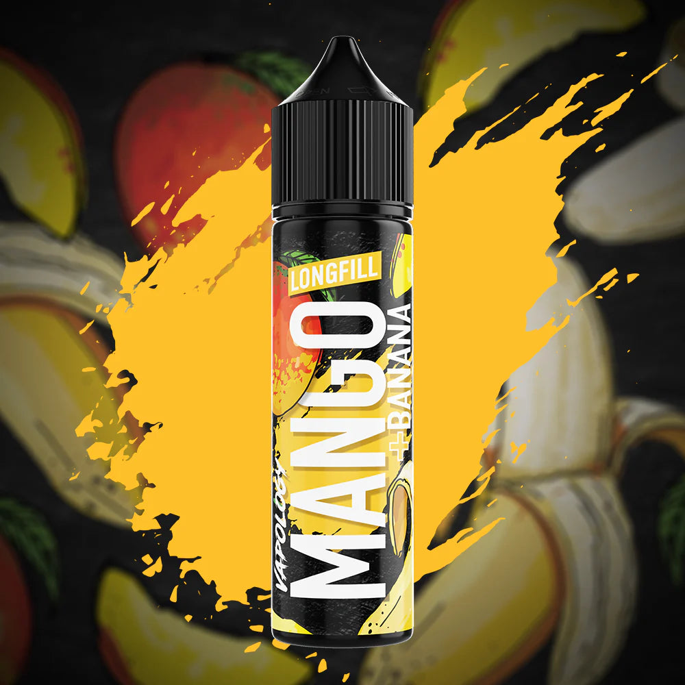 Vapology - Mango Banana Salt/MTL Longfill 60ml Each