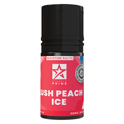 Classic Prime - Lush Peach Ice Salts 30ml