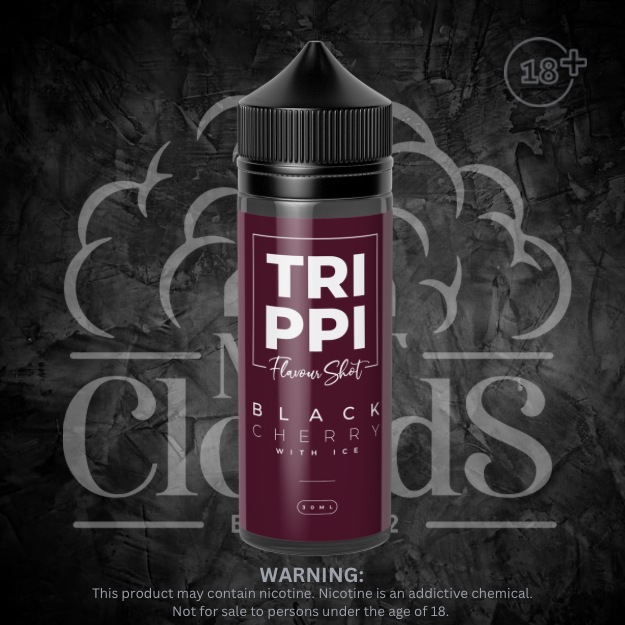 Trippi - Black Cherry Longfill 120ml Each