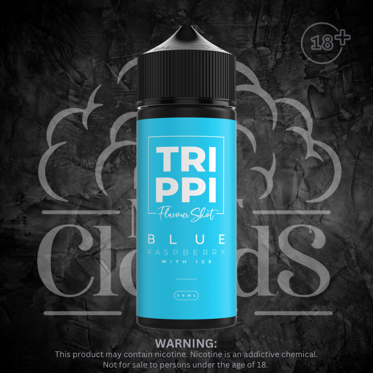 Trippi - Blue Raspberry Ice Longfill Each