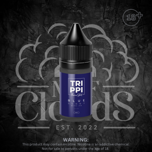 Trippi - Blueberry Ice Salt/MTL Longfill 30ml Each
