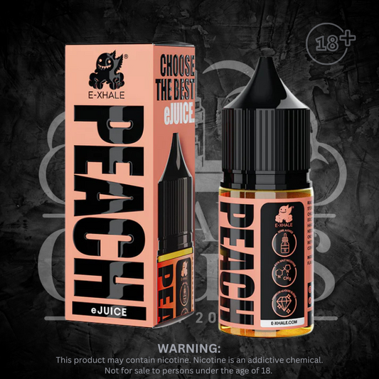 E-XHALE - Peach eJuice 30ml 40mg