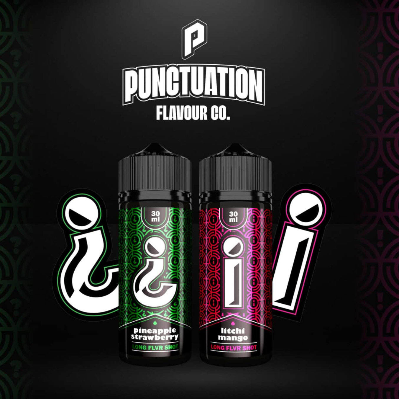 Steam Masters - Punctuation SPIN Longfill 120ml Each