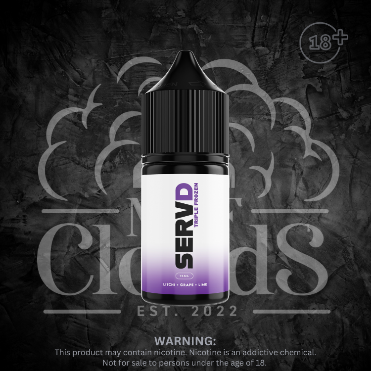 Servd - Litchi Grape Lime Salt/MTL Longfill 30ml Each