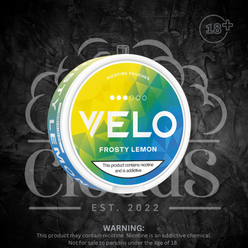 Velo - Original Frosty Lemon Nicotine Pouches – Maf Clouds