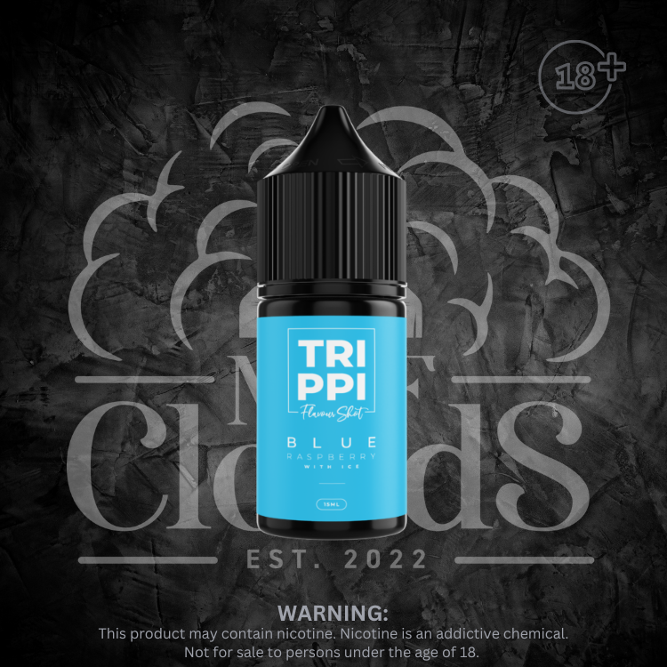 Trippi - Blue Raspberry Ice Salt/MTL Longfill 30ml Each