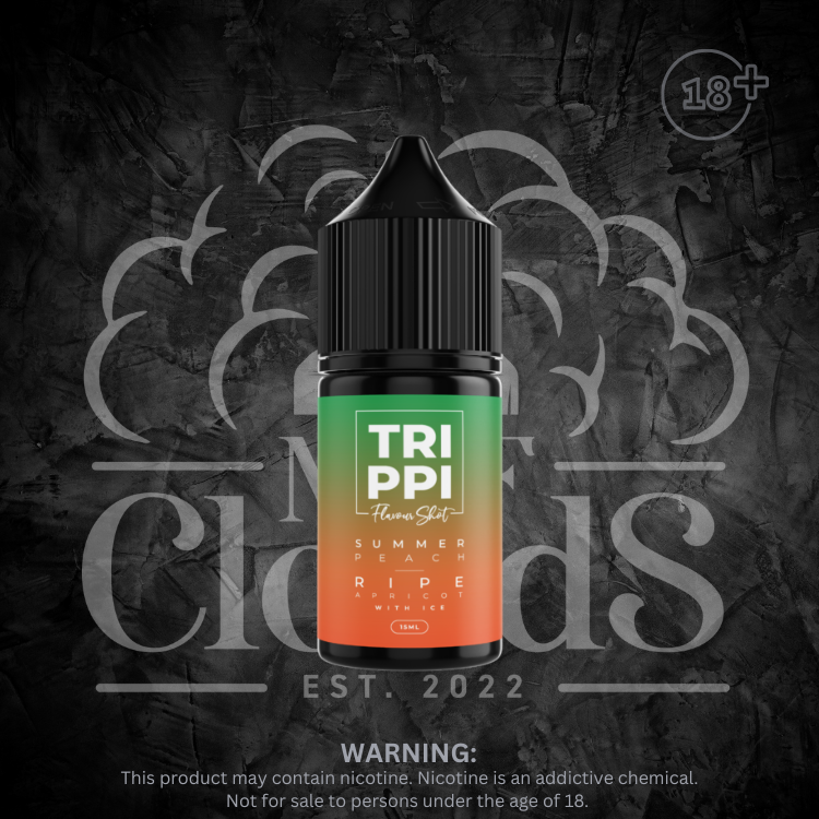 Trippi - Peach & Apricot Ice Salt/MTL Longfill 30ml Each