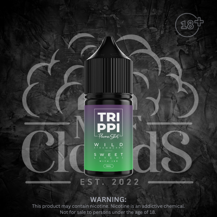 Trippi - Strawberry & Litchi Ice Salt/MTL Longfill 30ml Each