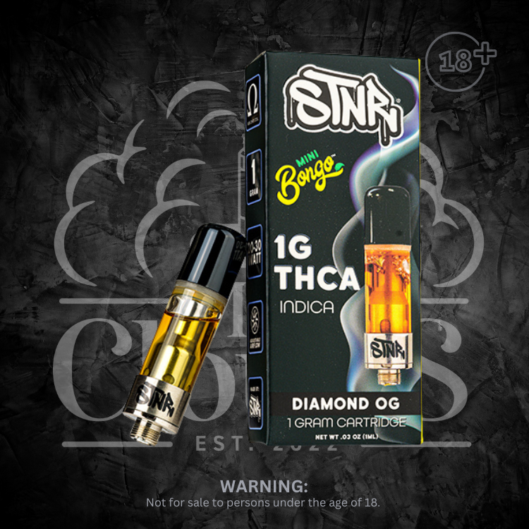 STNR - Mini Bongo 1 Gram THCA Cart Each
