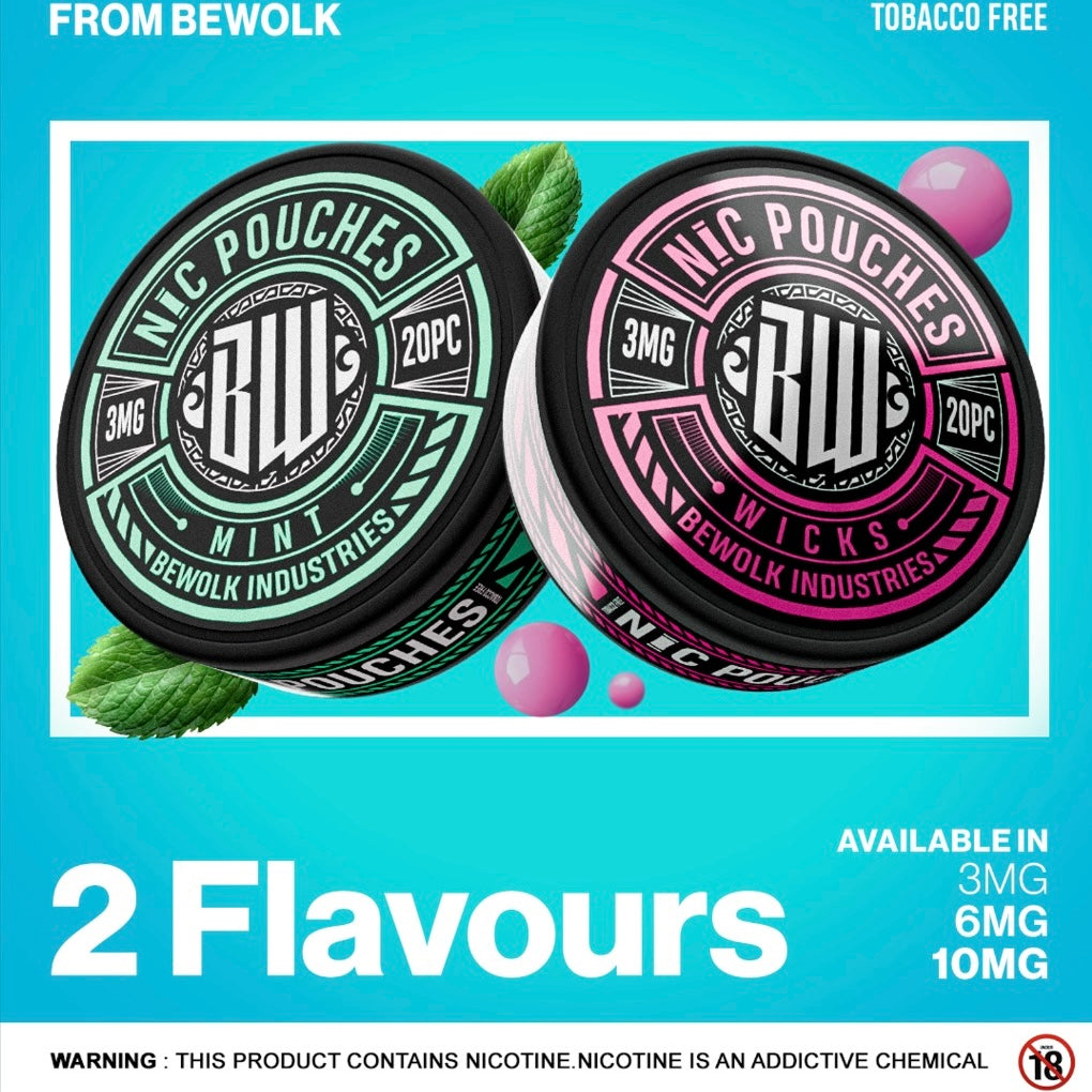 Bewolk - Nicotine Pouches Each