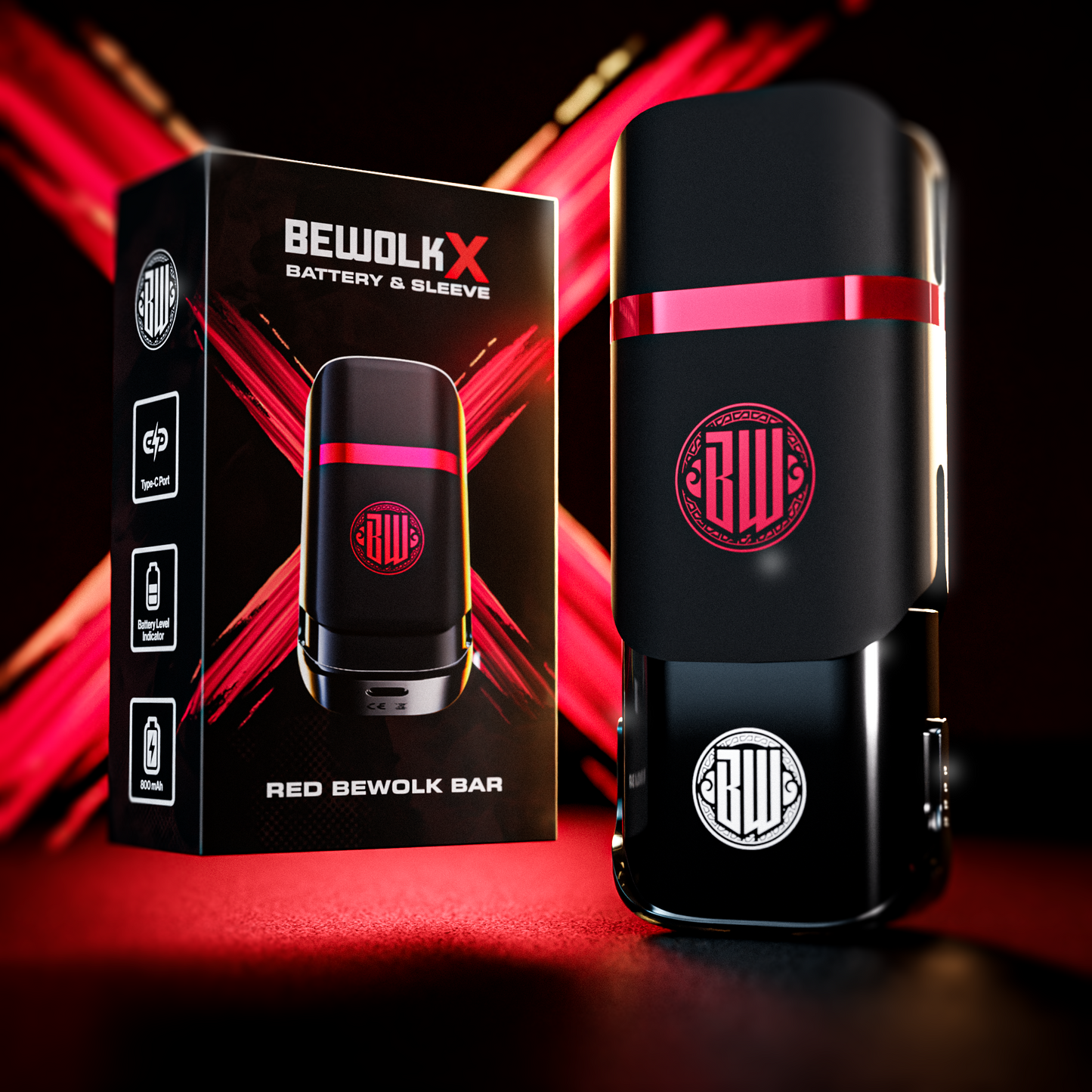 Bewolk - X - Battery and Sleeve Combo