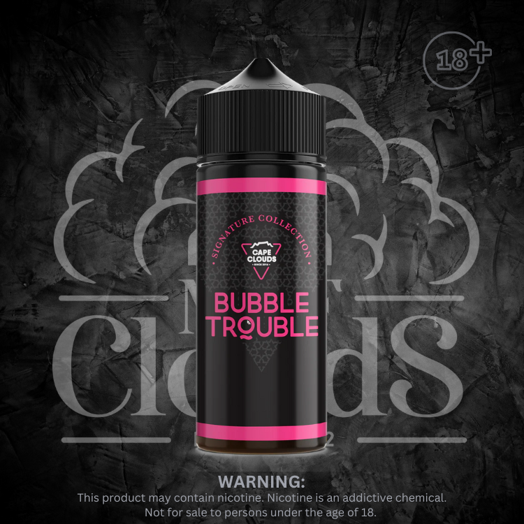 Cape Clouds - Bubble Trouble Longfill 120ml Each