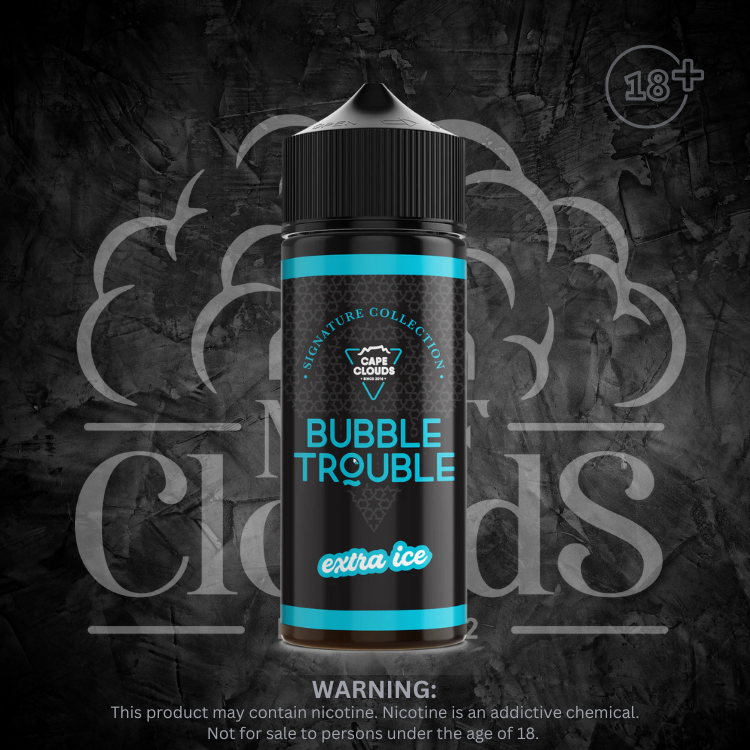 Cape Clouds - Bubble Trouble Longfill 120ml Each