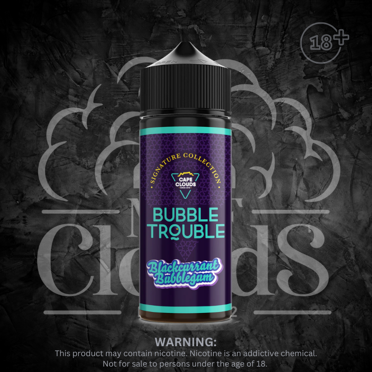 Cape Clouds - Bubble Trouble Longfill 120ml Each