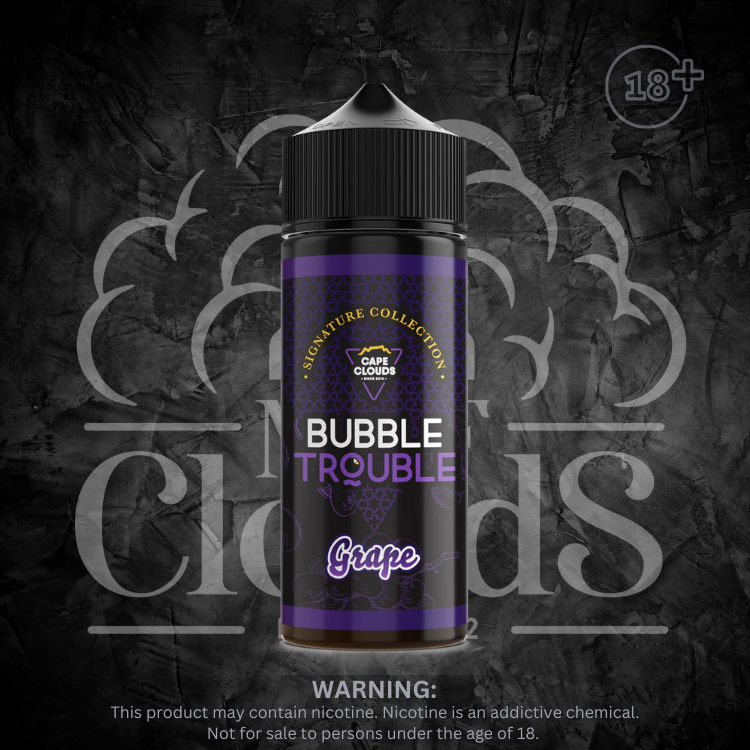 Cape Clouds - Bubble Trouble Longfill 120ml Each